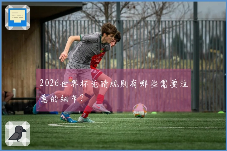 2026世界杯竞猜规则有哪些需要注意的细节？