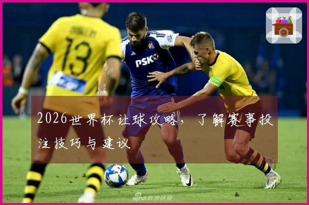 2026世界杯让球攻略，了解赛事投注技巧与建议